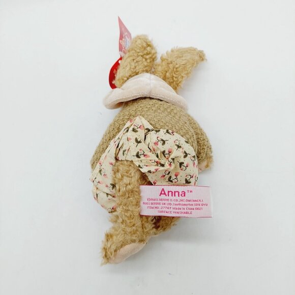 Russ Berrie Anna Bunny Rabbit Easter Stuffed Plush #27747 - Picture 6 of 6